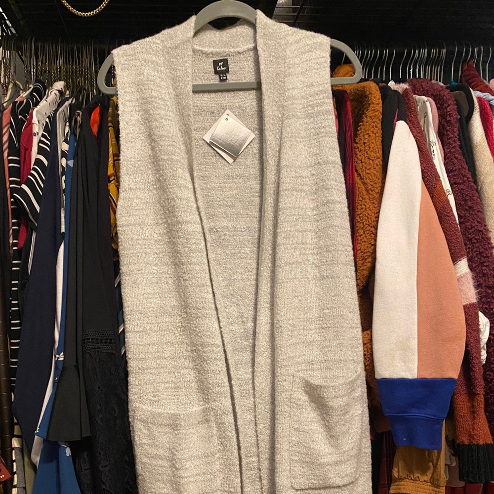 fuzzy vest
